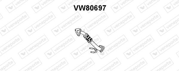 Veneporte VW80697 Exhaust pipe VW80697