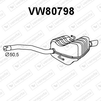 Veneporte VW80798 Shock absorber VW80798