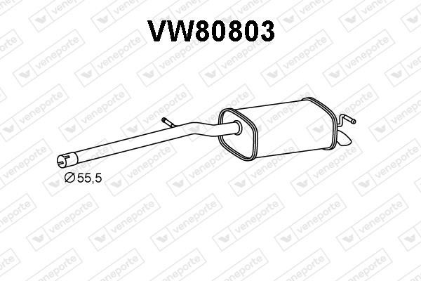 Veneporte VW80803 Shock absorber VW80803