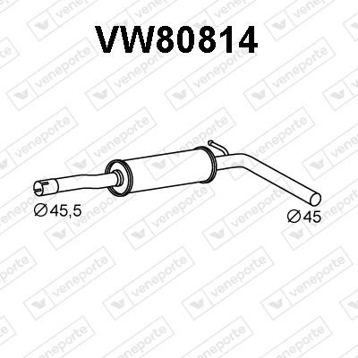 Veneporte VW80814 Shock absorber VW80814