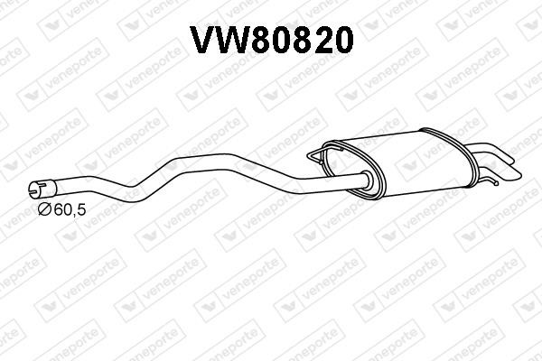 Veneporte VW80820 Shock absorber VW80820