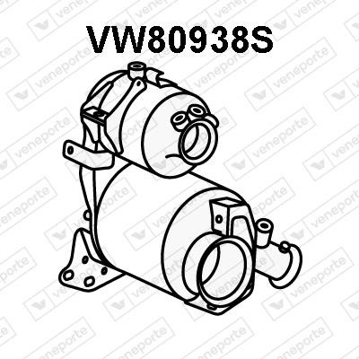 Veneporte VW80938S Diesel particulate filter DPF VW80938S