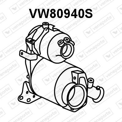 Veneporte VW80940S Diesel particulate filter DPF VW80940S