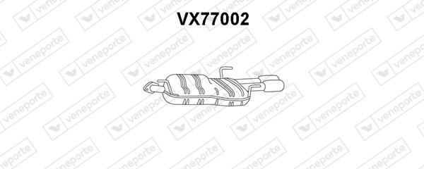 Veneporte VX77002 End Silencer VX77002