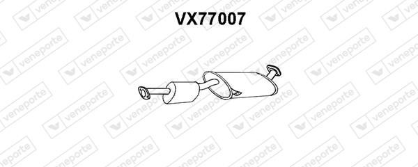 Veneporte VX77007 End Silencer VX77007