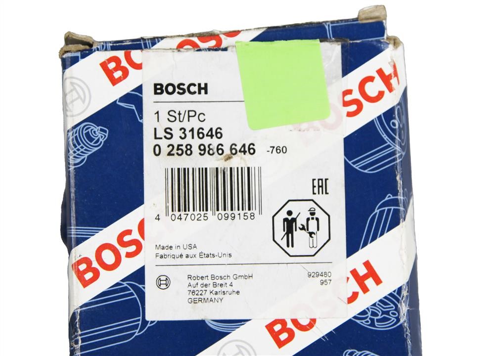 Buy Bosch 0 258 986 646 at a low price in United Arab Emirates!