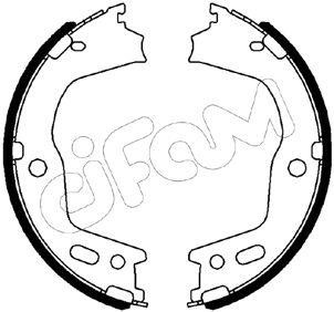 Cifam 153497 Parking brake shoes 153497