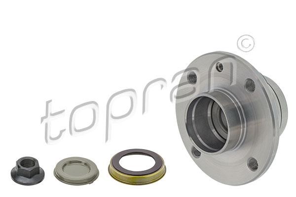 Topran 208 080 Wheel hub with rear bearing 208080