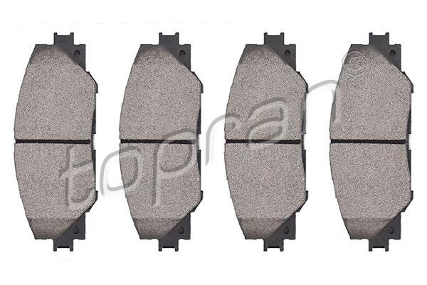 Topran 600 613 Front disc brake pads, set 600613
