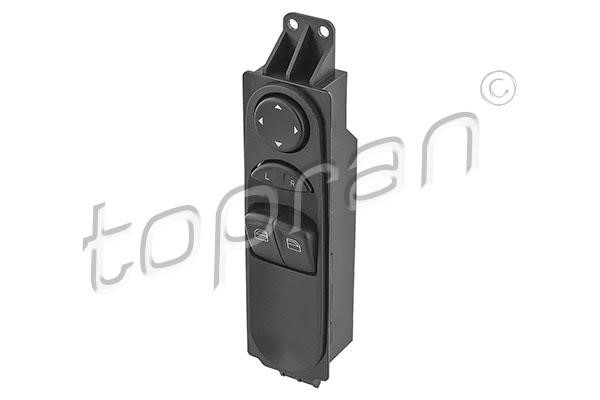 Window control switch Mercedes Vito: 409043 Topran Window regulator button block