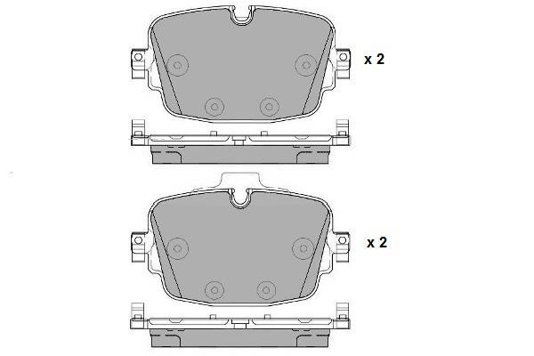 ETF 12-1773 Brake Pad Set, disc brake 121773