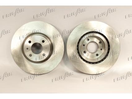 Frig air DC04.107 Front brake disc ventilated DC04107