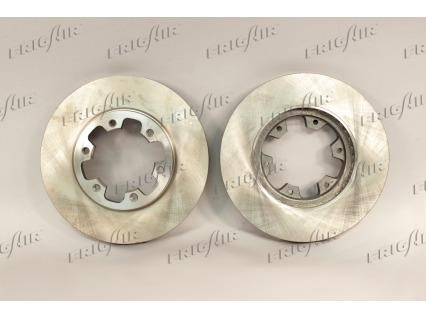 Frig air DC21.107 Front brake disc ventilated DC21107