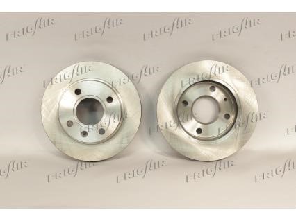 Frig air DC05.104 Front brake disc ventilated DC05104