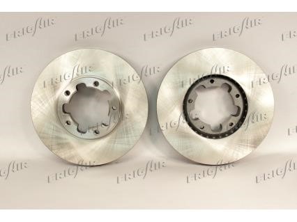 Frig air DC21.105 Front brake disc ventilated DC21105