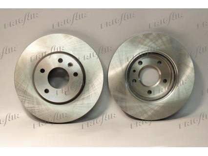 Frig air DC07.104 Front brake disc ventilated DC07104