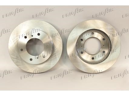 Frig air DC16.102 Front brake disc ventilated DC16102
