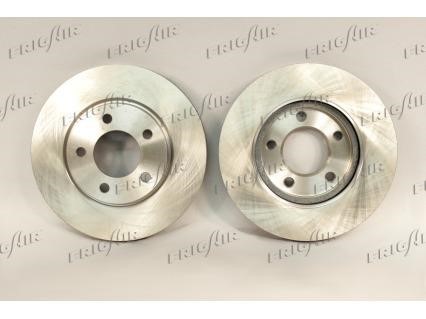 Frig air DC18.104 Front brake disc ventilated DC18104
