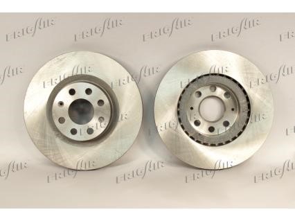 Frig air DC04.117 Front brake disc ventilated DC04117