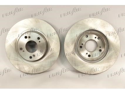 Frig air DC19.104 Front brake disc ventilated DC19104