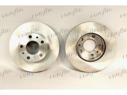 Frig air DC03.106 Front brake disc ventilated DC03106