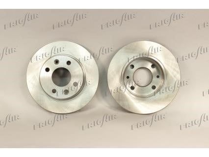 Frig air DC09.106 Unventilated front brake disc DC09106
