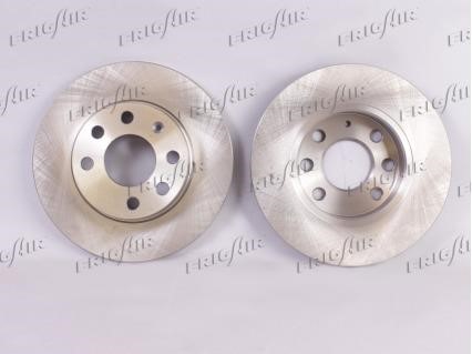 Frig air DC07107 Unventilated front brake disc DC07107