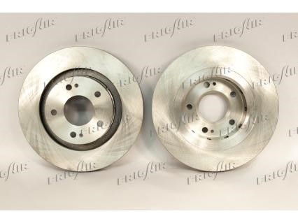 Frig air DC03.102 Front brake disc ventilated DC03102