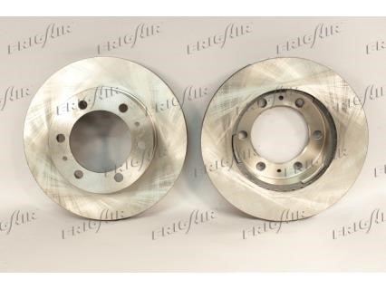 Frig air DC15.106 Front brake disc ventilated DC15106