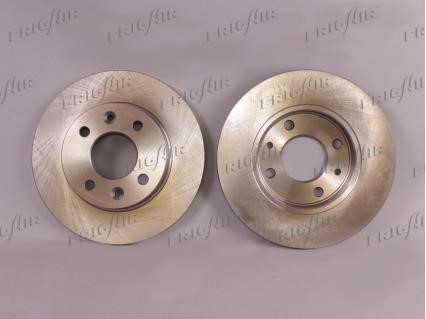 Frig air DC09107 Unventilated front brake disc DC09107