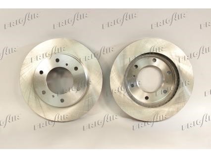 Frig air DC16.104 Front brake disc ventilated DC16104