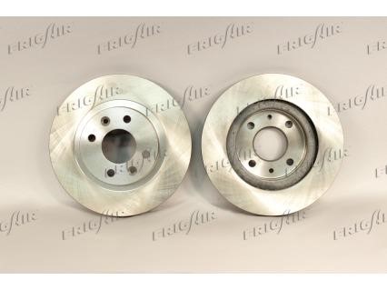 Frig air DC09.104 Front brake disc ventilated DC09104