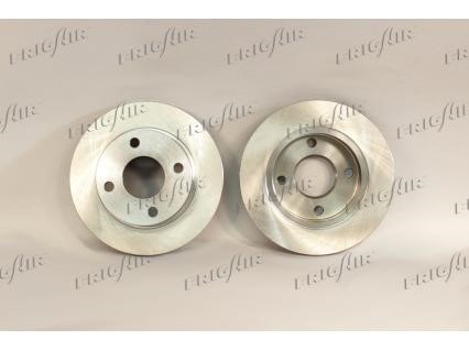 Frig air DC05.105 Unventilated front brake disc DC05105