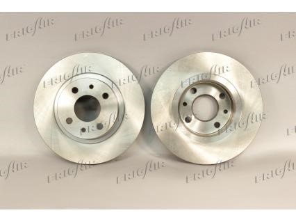 Frig air DC04.115 Unventilated front brake disc DC04115