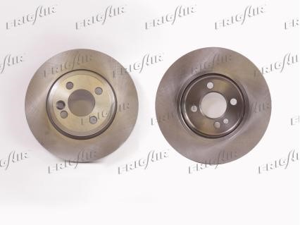 Frig air DC02.104 Unventilated front brake disc DC02104