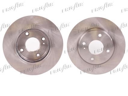 Frig air DC05.107 Front brake disc ventilated DC05107