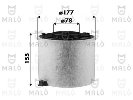 Malo 1500665 Air filter 1500665