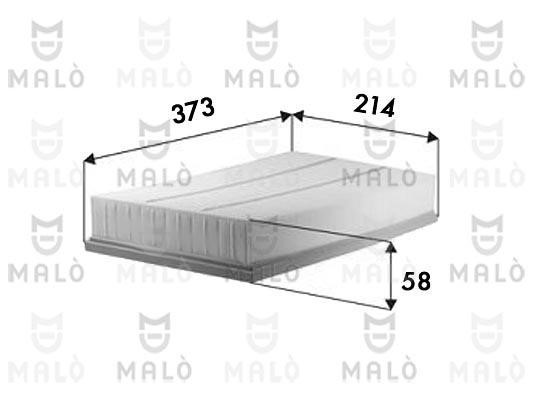 Malo 1500677 Air filter 1500677