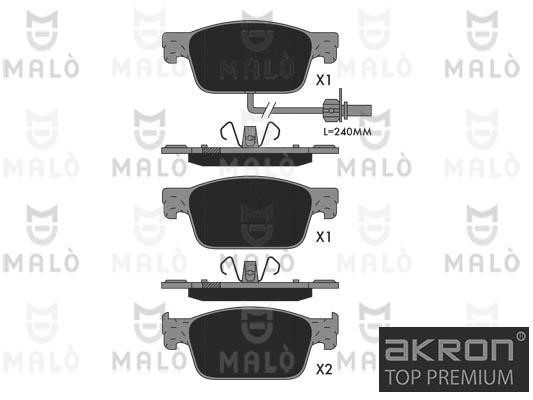 Malo 1051376 Brake Pad Set, disc brake 1051376