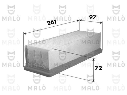 Malo 1500664 Air filter 1500664