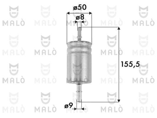 Malo 1520248 Fuel filter 1520248