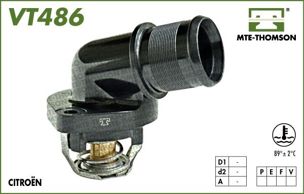 MTE-Thomson VT48689 Thermostat, coolant VT48689