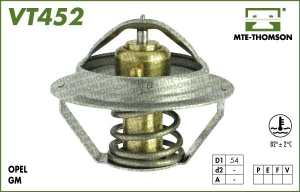 MTE-Thomson VT45282 Thermostat, coolant VT45282
