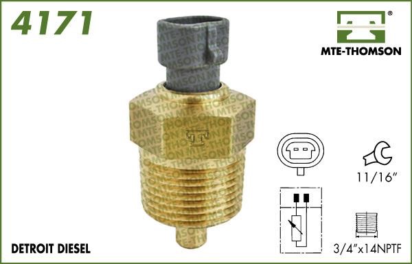 MTE-Thomson 4171 Sensor, coolant temperature 4171