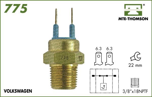 MTE-Thomson 775 Fan switch 775