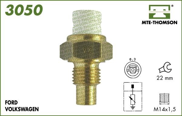 MTE-Thomson 3050 Sensor, coolant temperature 3050
