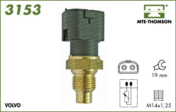 MTE-Thomson 3153 Sensor, coolant temperature 3153