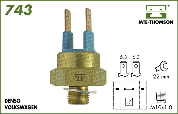 MTE-Thomson 743 Fan switch 743