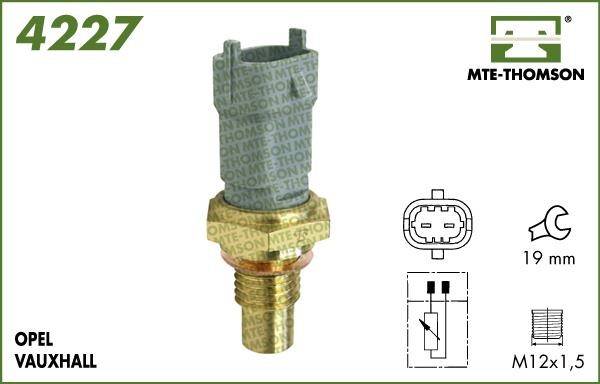 MTE-Thomson 4227 Sensor, coolant temperature 4227