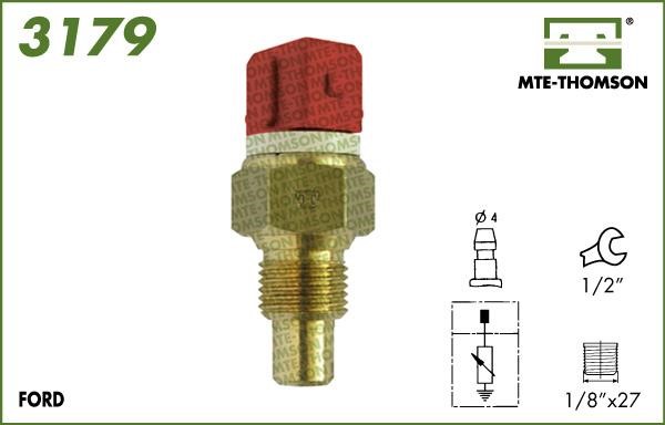 MTE-Thomson 3179 Sensor, coolant temperature 3179